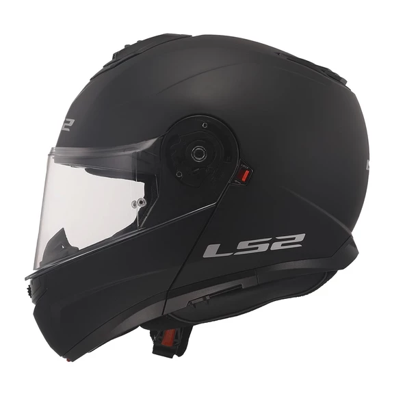 LS2 STROBE 2 MAT SİYAH KASK L - 2