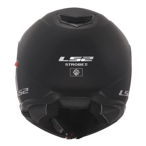 LS2 STROBE 2 MAT SİYAH KASK XL - Resim 3