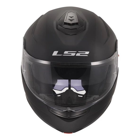 LS2 STROBE 2 MAT SİYAH KASK M - 4