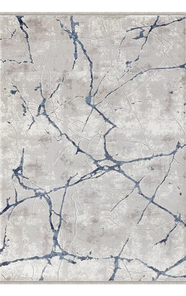 Padişah Halı Oda Halısı 160x230 Eternıty 34216 30 Mavi Krem 200 x 290 cm