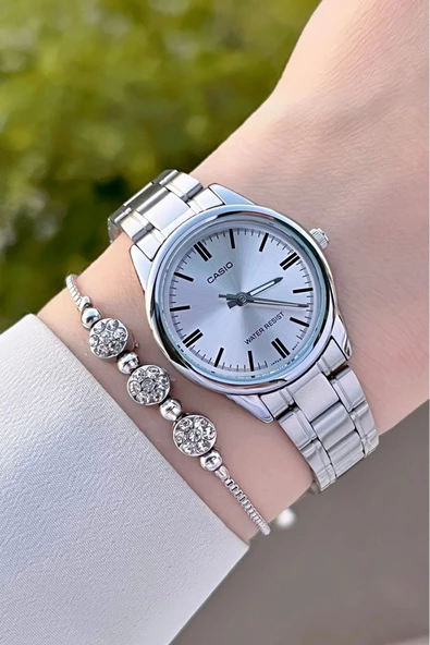 Casio CSISTE59 Gümüş Renk Hediye Paketli Kadın Kol Saati - Resim 4