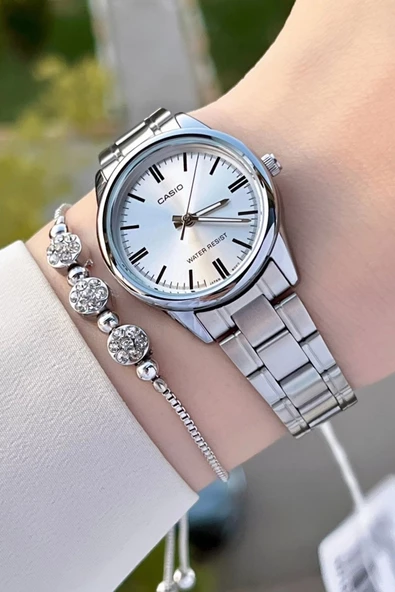 Casio CSISTE59 Gümüş Renk Hediye Paketli Kadın Kol Saati ürün görseli 1