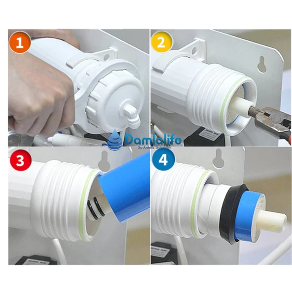 75 Gpd Vontron Membran Filtre QR kod - Resim 3