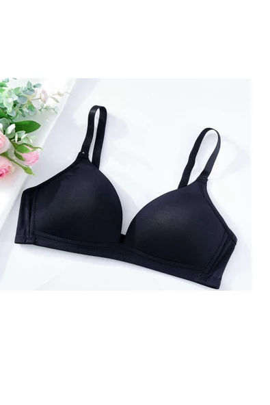 Genç Kız Alıştırma Penye Sütyen Pamuklu Soft Kap İç Çamaşırı - 9