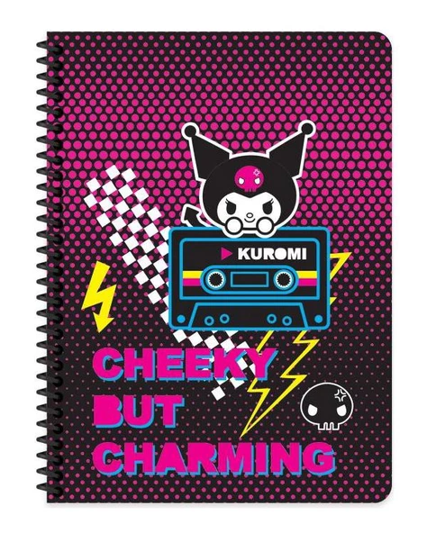 Keskin Color Kuromi 80 Yaprak Karton Kapak Defter 2 li Set 3 - 3