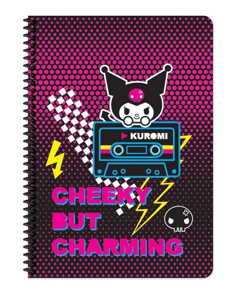 Keskin Color Kuromi A4 80 Yaprak Karton Kapak Defter 2 li Set 3 - 2