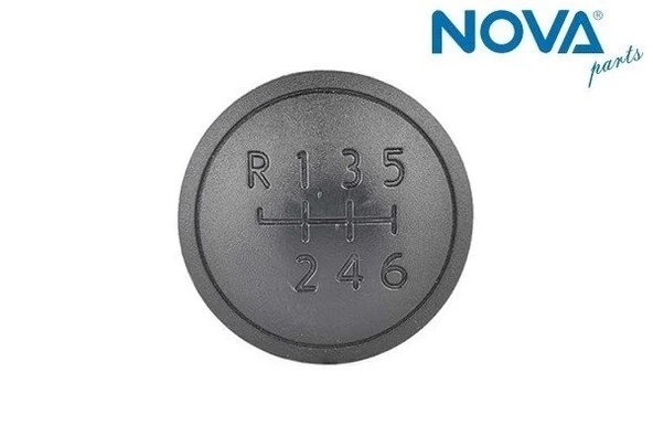 7H0711144C Vites Topuz Amblemi Siyah 6 İleri -Transporter T5-T6 2004-2015