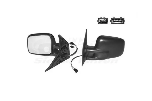 701857507H Ayna Dış Dikiz Komple SOL Elektrikli - Transporter T4 1991-2003