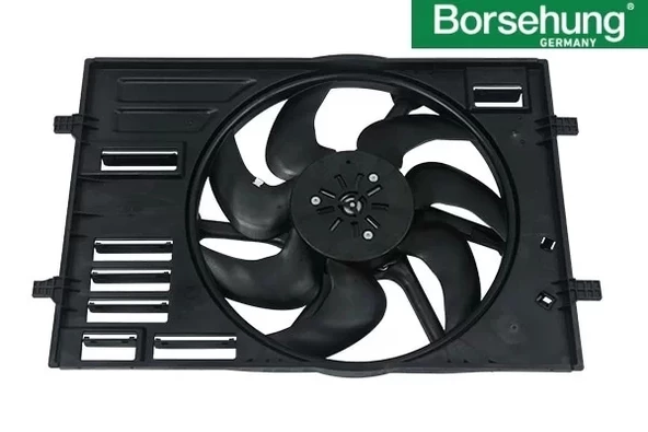 5Q0121203CL Fan Motoru & Çerçevesi Set Brose Typ - Golf-Passat-Touaran-Superb-Leon-A3-1.4 Lt.-Cxsa-Chpa-Czda-Czca-Cpta