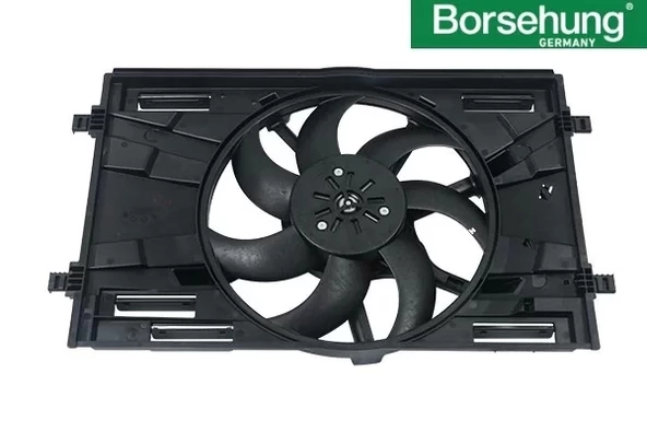 5Q0121203CC Fan Motoru & Çerçevesi Set Brose Typ - Golf-Passat-Touaran-Superb-Leon-A3-1.4 Lt.-Czca-Czea-Czda