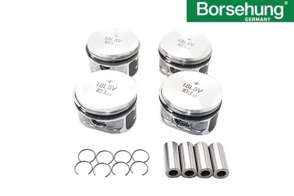 058107065M Piston Segman Std 81.00 Mm 4 Adet - Passat-A4-Octavıa-A3-1.8 Lt.-Adr-Apt-Agn