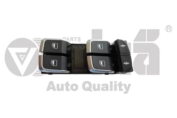 4G0959851 Cam Açma Anahtarı 4'lü Krom - Audı A6 20011-2018 - A6 Allroad 2013-2018 - A6 Quattro 2011-2018 - A7 2011-2018 ürün görseli 1