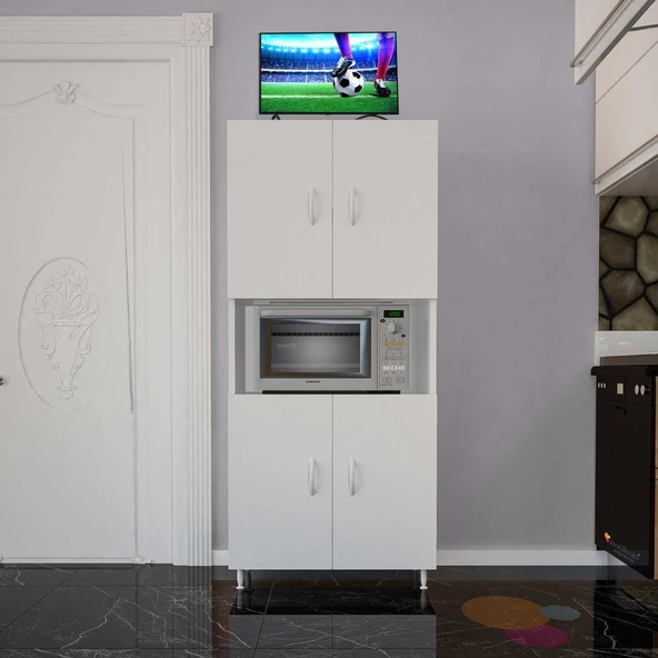 MODİLAYN ARZU 68,6 x 130 cm Fırın Bölmeli Mutfak & Banyo Dolabı - Resim 2