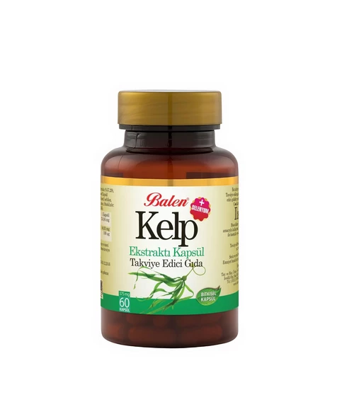 Balen Kelp Ekstraktı + Selenyum Kapsül 375 Mg 60 Kapsül