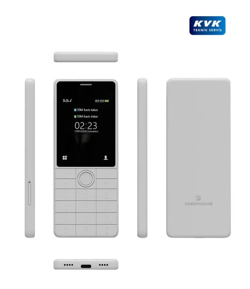 Digiphone S500 Beyaz Cep Telefonu