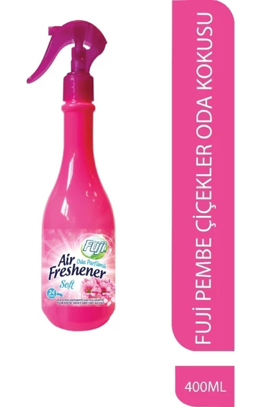 Soft Oda Spreyi 400 Ml - Air Freshener Neon Pembe Çiçekler Kokusu