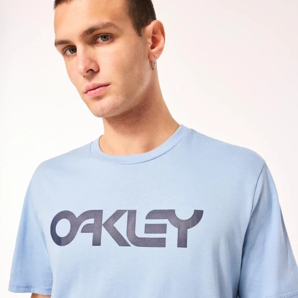 Oakley Mark Tee 2.0 Tişört FOA404011 6EK StoneWash Blue - 6