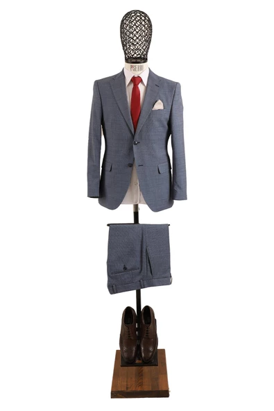 Slim Fit Takım Elbise - 8