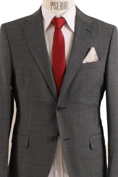 Slim Fit Takım Elbise - 4