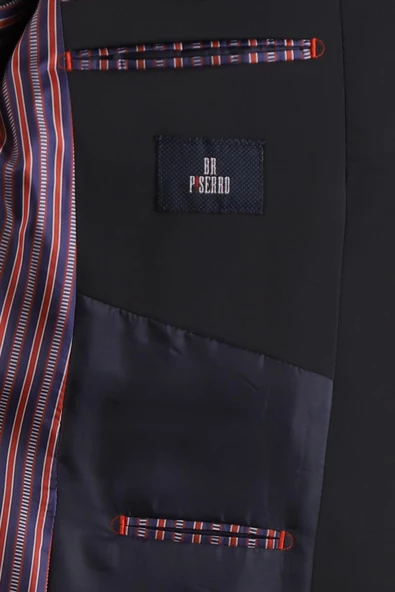 Slim Fit Yelekli Takım Elbise - 8