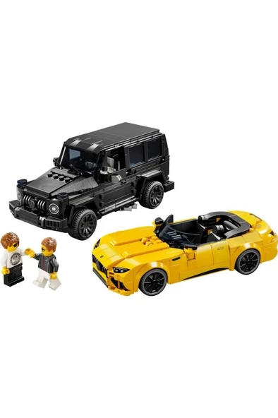 LEGO Speed Champions 76924 Mercedes-AMG G 63 ve Mercedes-AMG SL 63 (808 Parça) - Resim 2