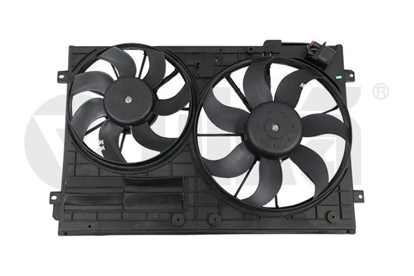 1TD121203A. Fan Motorları & Dual Çerçeve 300W+150W - Caddy-Golf 5-Octavıa-Passat-Jetta-Toledo-Leon-A3