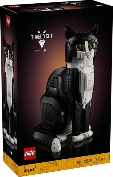 LEGO Ideas 21349 Smokinli Kedi (1710 Parça) - 2