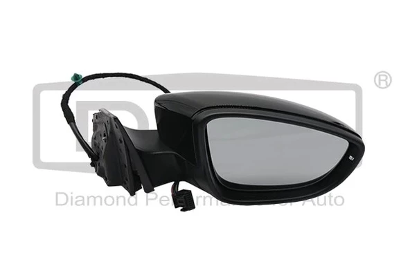 3C8857508BQ Ayna Dış Dikiz Komple SAĞ 9 Kablolu - Passat-Cc 2012-2017