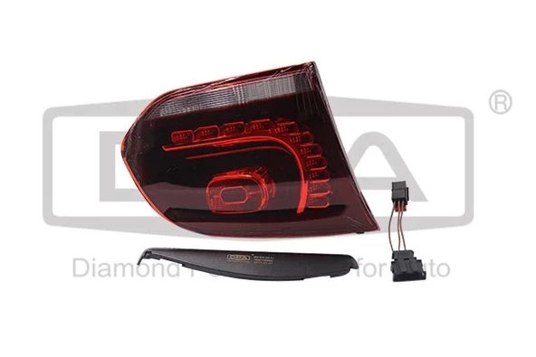 5K0945093AJ Stop Lambası İç SOL Led Karartılmış - Golf 6