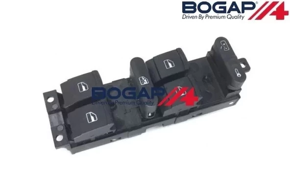 1J4959857C Cam Açma Anahtarı 4'lü Yeşil Işık - Fabıa-Octavıa-Superb ürün görseli