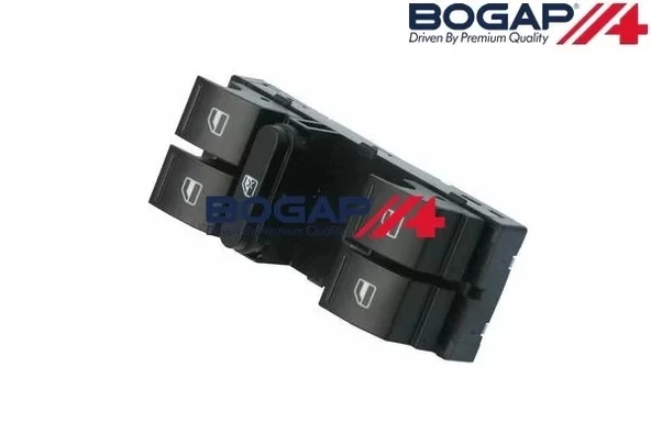 1Z0959858B Cam Açma Anahtarı 4'lü 10 Fiş - Fabıa-Roomster 2007-2015 - Octavıa 2004-2013 - Yetı 2010-2018 ürün görseli