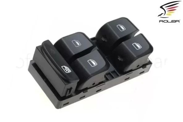8K0959851D Cam Açma Anahtarı 4'lü - Audı A4 2008-> - A5 2008-2011 - Q5 2009->