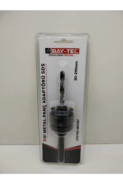 Bay-Tec Bi Metal Panç Adaptörü SDS 30-210mm MK0367 - 4