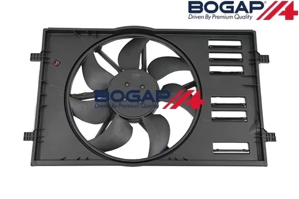 5Q0959455F Fan Motoru & Çerçevesi Set Brose Typ - Audı A1-A3- Golf-Leon-Octavıa-Passat-Superb 1.2-1.4 Lt.-1.6 Lt.-2.0