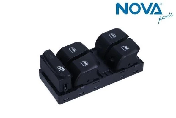 8K0959851D Cam Açma Anahtarı 4'lü - Audı A4 2008-> - A5 2008-2011 - Q5 2009-> ürün görseli