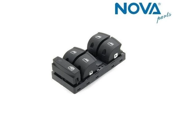 4F0959851F Cam Açma Anahtarı 4'lü - Audı A3-A6-Q7