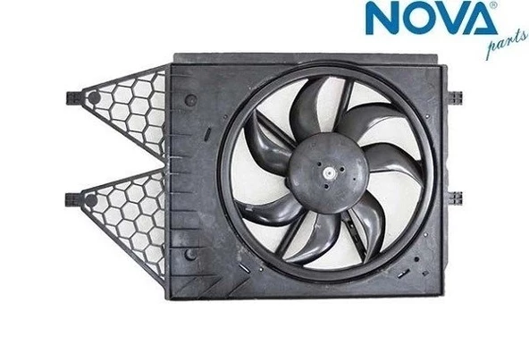 6R0121207Q S1 Fan Motoru & Çerçevesi Set 3 Fişli - Polo-Fabıa-Ibıza-A1-1.2 Lt.-Tsı-Cbza-Cbzb