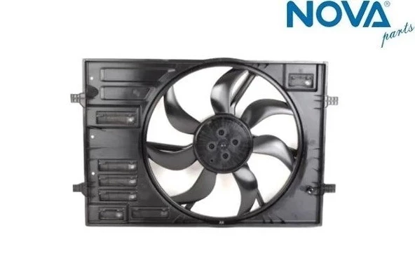 5Q0121203CL Fan Motoru & Çerçevesi Set Brose Typ - Golf-Passat-Touaran-Superb-Leon-A3-1.4 Lt.-Cxsa-Chpa-Czda-Czca-Cpta
