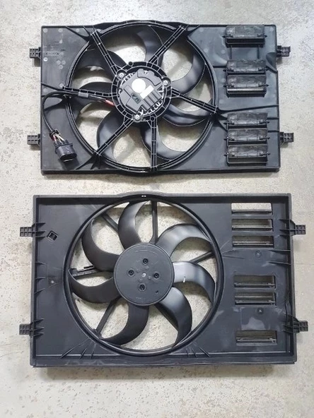 5Q0121203CD Fan Motoru & Çerçevesi Set Brose Typ - Golf-Octavıa-A3-Leon-1.6 Lt.-Clha
