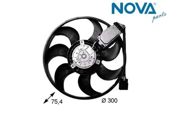 7L0959455F Fan Motoru & Modülü - Porsche-Cayenne-Touareg 2003-2010 - Q7 2007-2015 - 2.5 Lt.-3.0-Tdı-Bks-Bun-Bug-Casa-Cjg