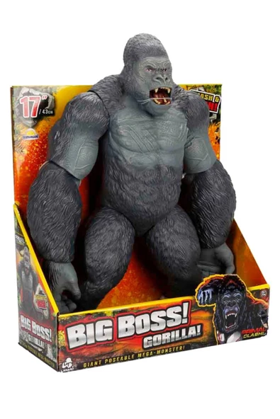 43 Cm Dev Mega Canavar: Primal Clash Büyük Patron Goril - 5