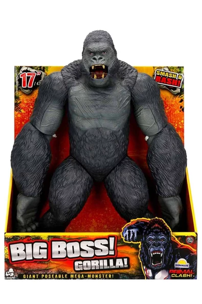 43 Cm Dev Mega Canavar: Primal Clash Büyük Patron Goril - 4
