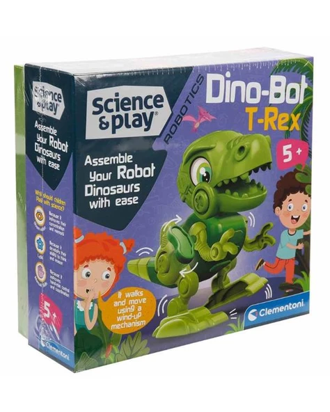 Clementoni Robotik Laboratuvarı Dino Bot T Rex 75073