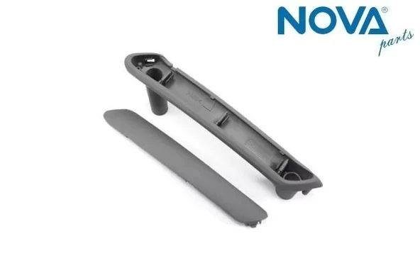 3B4867180A 7DE Kapı İç Çekme Kol & Kapak Arka SAĞ Gri - Passat 1997-2005