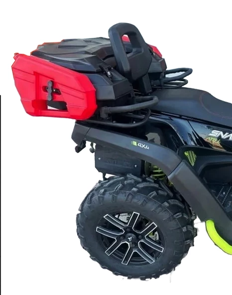 ATV Çantası Ön-Arka Set 105lt. Çift Benzin Bidonlu & 50lt. Ön Diamond Model Çanta - 4