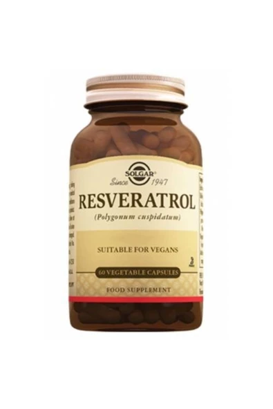 SOLGAR RESVERATROL 60 KAPSÜL