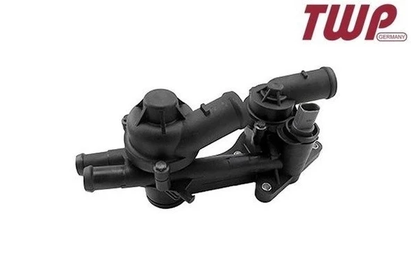 03C121111T Termostat Yuvası Komple 83C-105C - Golf-Jetta-Octavıa-Passat-Superb-Yetı-A1-A3-1.4 Lt.-Tsı-Caxa