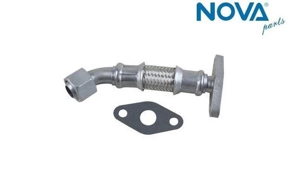 038145736C Turbo Yağlama Borusu - Caddy-Transporter-Golf-Bora-A3-Octavıa -1.9 Lt.-Tdı-Axb-Bjb-Ahf-Alh ürün görseli