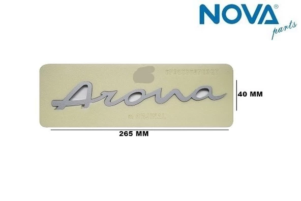 6F9853687E 3Q7 Yazı Arona Gümüş - Arona
