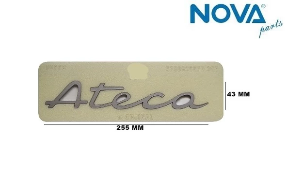 575853687D 3Q7 Yazı Ateca Gümüş - Ateca ürün görseli